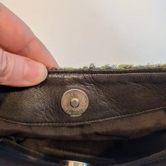 Vintage Coach Girlie Plaid Boucle Hobo -  E1K-8309 - Picture 9 of 15